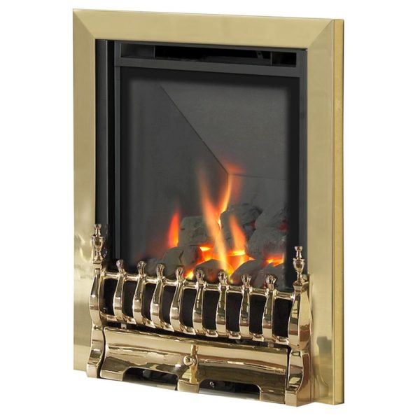 Flavel Kenilworth HE MC Brass Gas Fire - Image 2