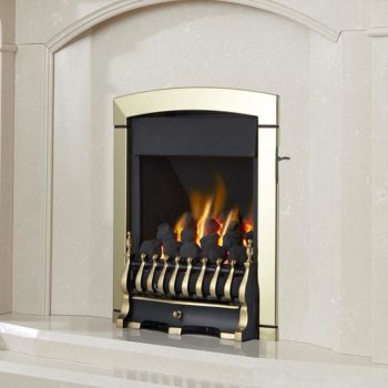 Flavel Calypso Plus Brass Gas Fire