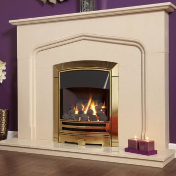Flavel Decadence Plus RC Gold Gas Fire