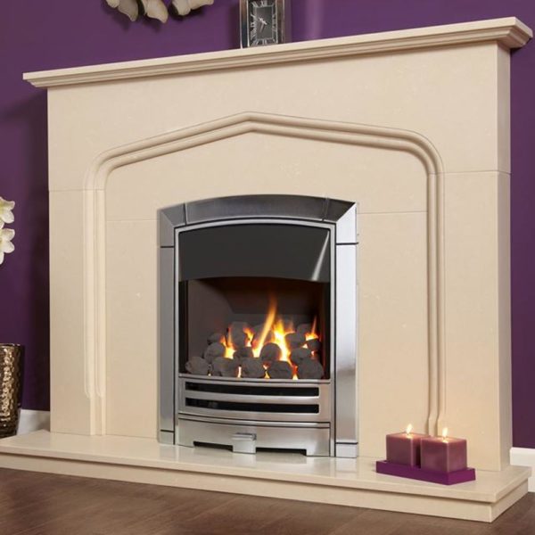 Flavel Decadence Plus SC Chrome Gas Fire