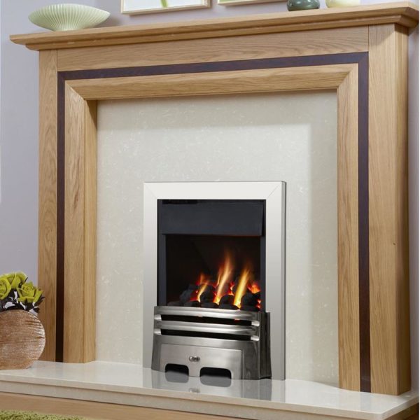 Flavel Kenilworth Plus MC Chrome Gas Fire