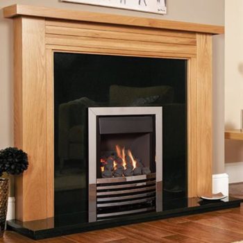 Flavel Expression Plus RC Chrome Gas Fire