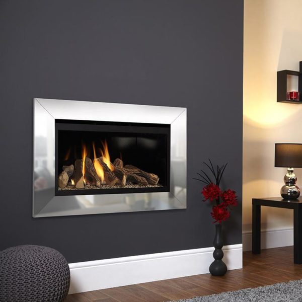 Flavel Rocca HE Chrome Gas Fire - Image 2