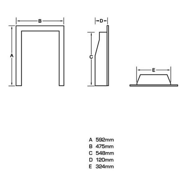 Flavel Windsor Traditional Plus Brass Gas Fire - Image 3