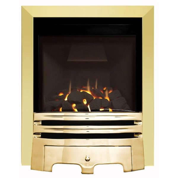 Flavel Calibre MC Balanced Flue Brass Gas Fire - Image 2