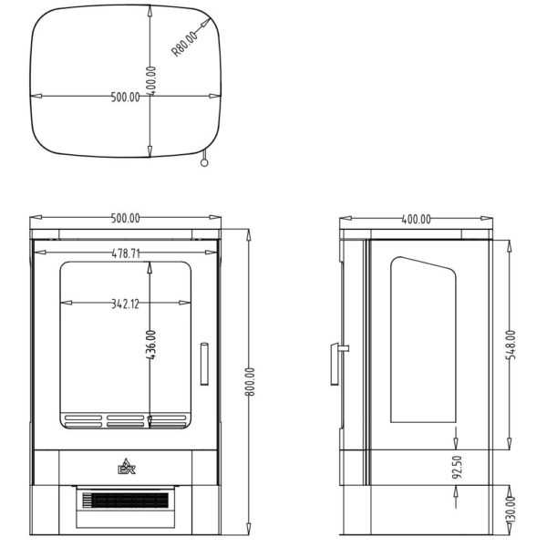 Celsi Ultistove VR Spectre Electric Stove - Image 4