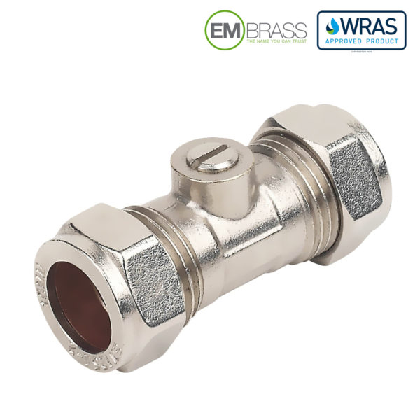 10 x 15mm Isolation Valves Chrome WRAS Approved - Image 3