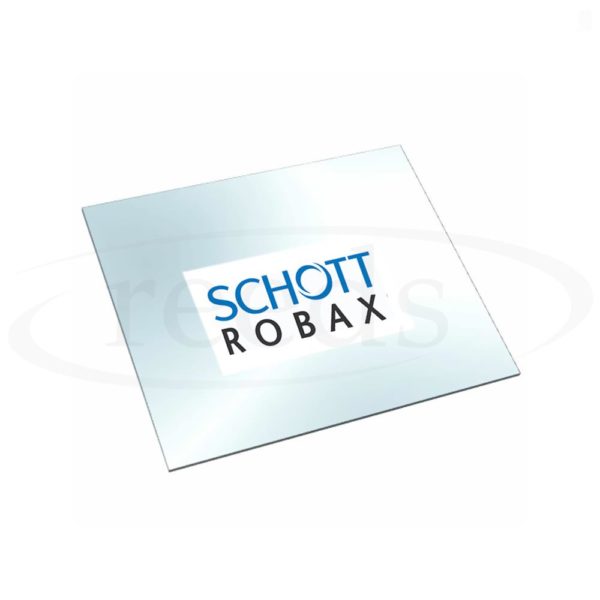 FireFox 12 Replacement Stove Glass 275mm x 210mm - Image 2