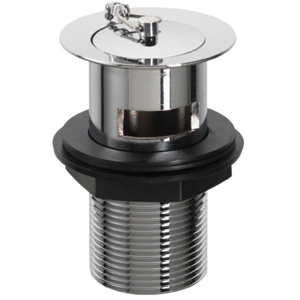 Imex Basin Waste Kit Metal Plug & Chain Slotted BW100CP