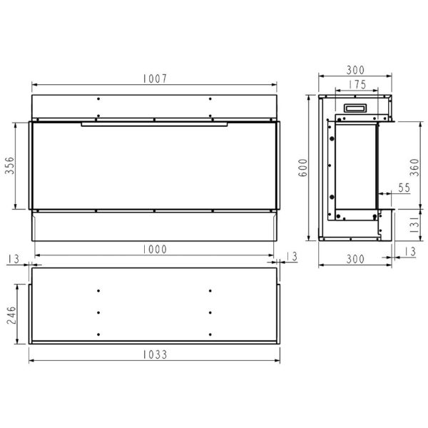 Flavel Electric Proflame 1000 Built In - Image 2