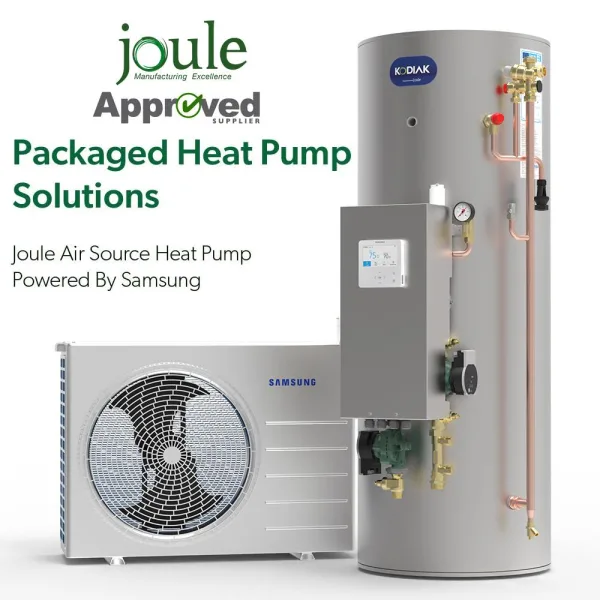 Samsung 8KW Air Source Heat Pump & Joule Kodiak High Gain Cylinder - Image 3